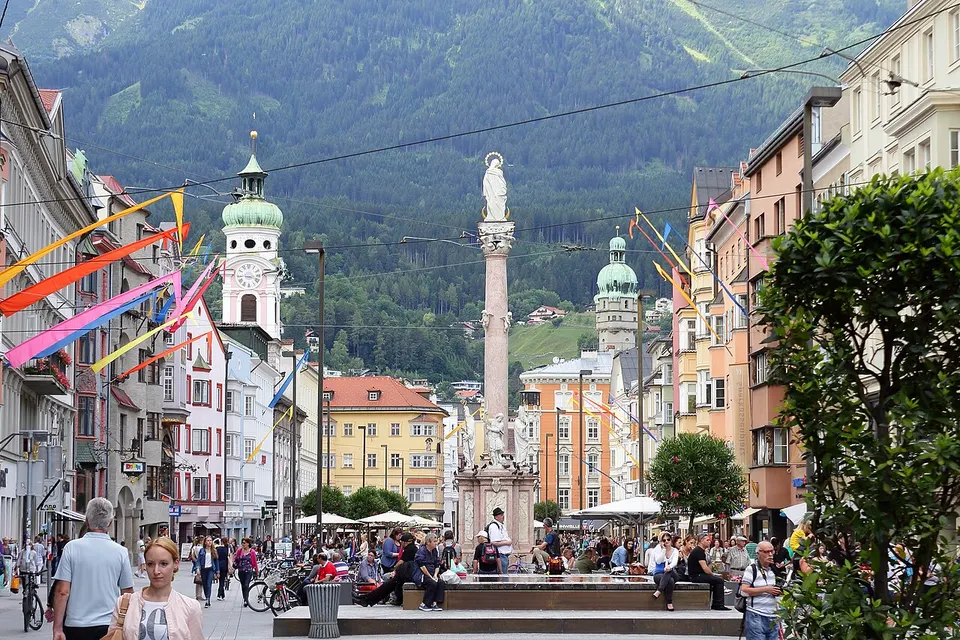 Ansicht von Innsbruck