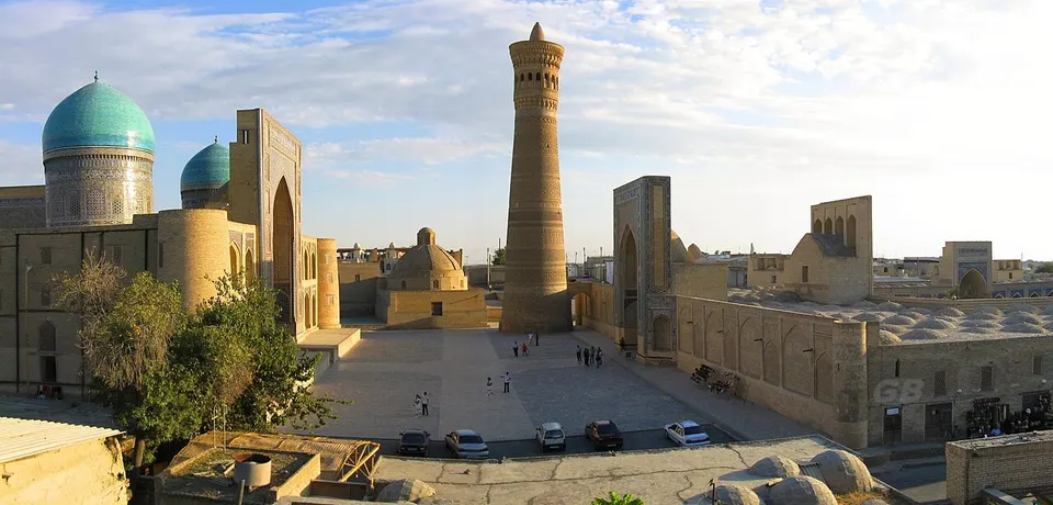 Usbekistan: Kalon-Ensemble in Bukhara (Uzbekistan)