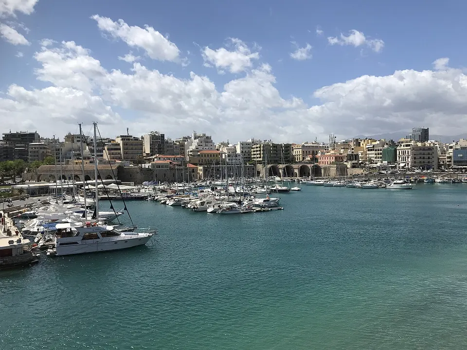 Heraklion: Port of Heraklion, Crete, Greece