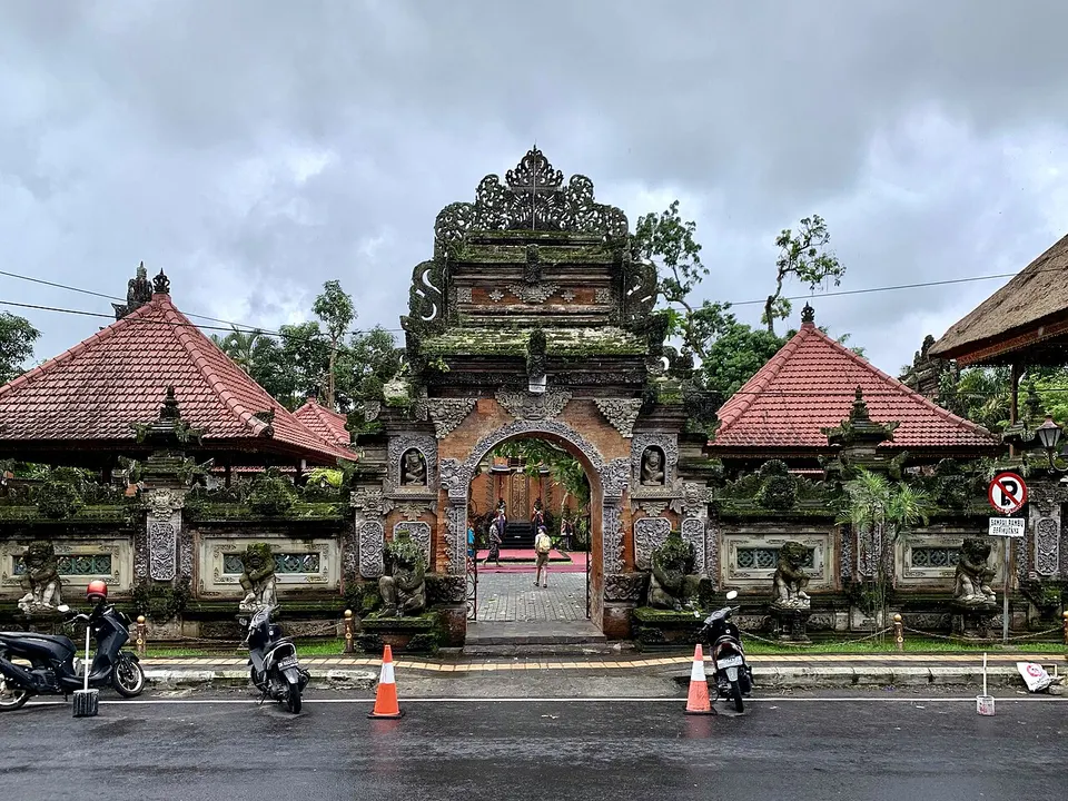 Ansicht von Ubud